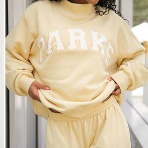 Parke Peel Varsity Mockneck Sweatshirt - Size XXL